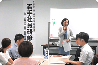 若手社員研修 イメージ画像01